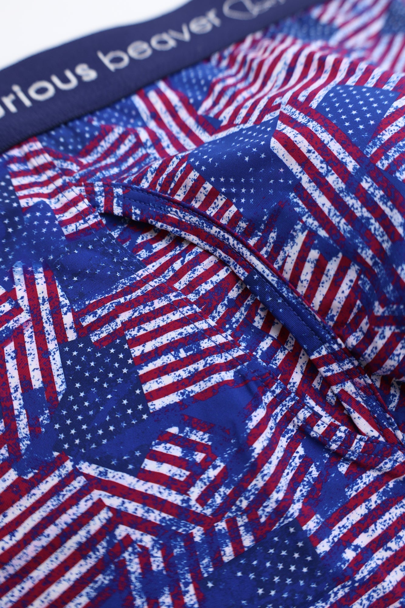 Men's Boxer Briefs - USA Flag